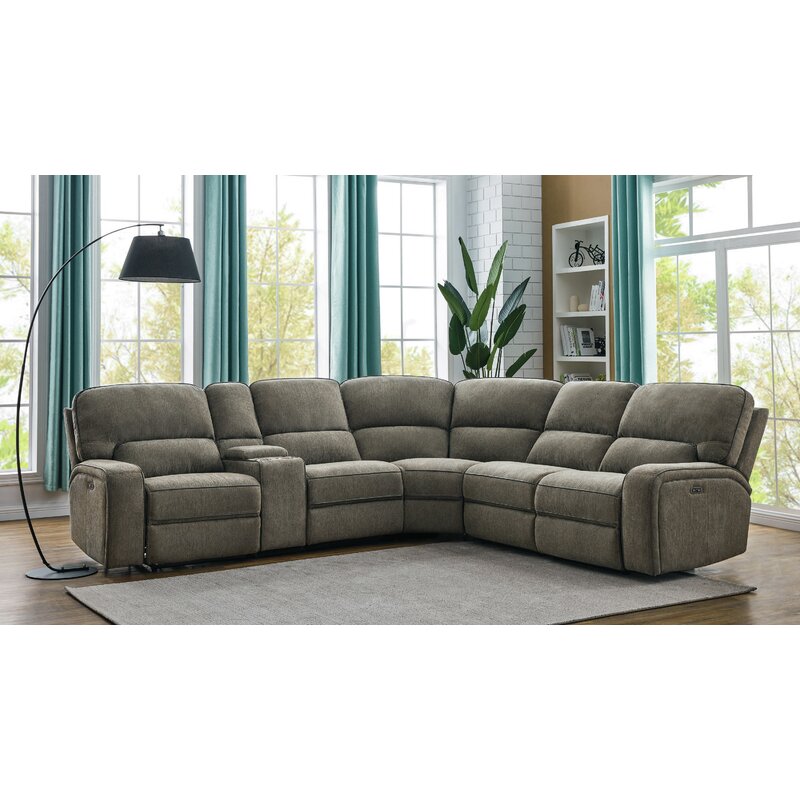Linares Reversible Reclining Sectional 